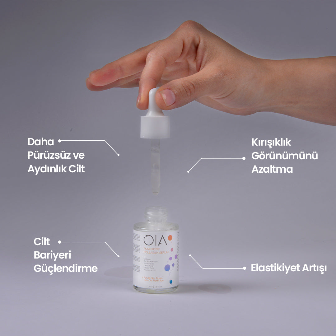 Kırışıklık Karşıtı ve Kolajen Destekleyici Serum - Postbiotic Collagen