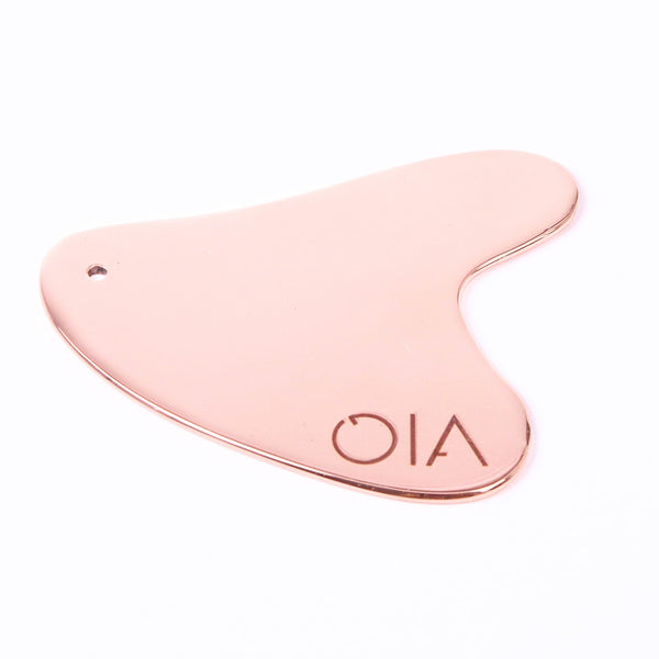 %100 Doğal Bakır Anti Aging Etkili Gua Sha Kalp Model