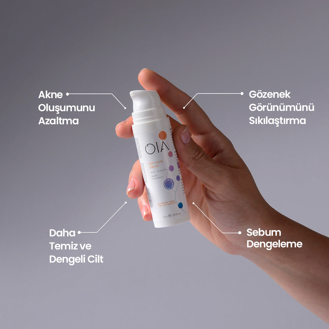 Akne ve Gözenek Karşıtı Krem - Anti Acne