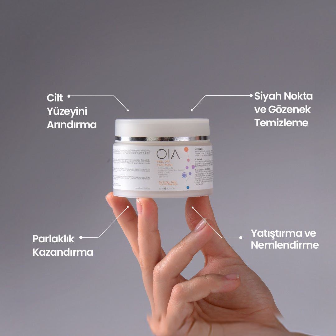 Siyah Nokta Karşıtı ve Gözenek Temizleyici Maske