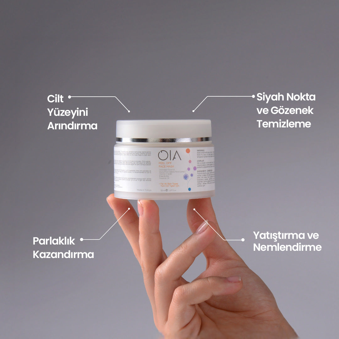 Siyah Nokta Karşıtı ve Gözenek Temizleyici Maske
