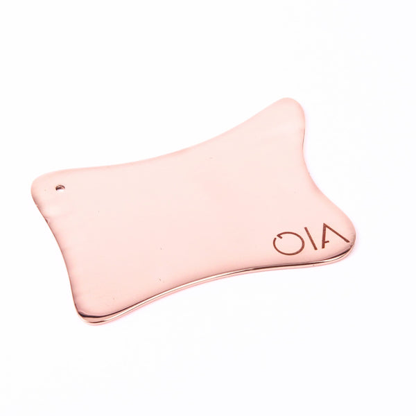 %100 Doğal Bakır Anti Aging Etkili Gua Sha Kare Model